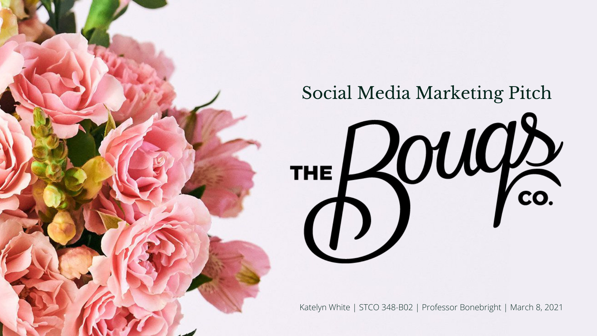 Featured image for “Social Media Marketing – The Bouqs Company”